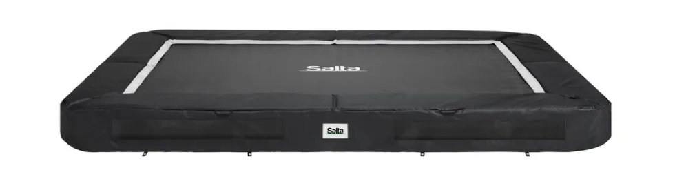 Salta Bodentrampolin Premium Ground Sports - rechteckig - 305 x 214 cm - Schwarz