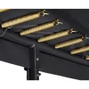 Salta First Class - rechteckig 214x366 cm- Schutzrand - Komplettsystem mit hochwertigem Sicherheitsnetz und Leiter schwarz