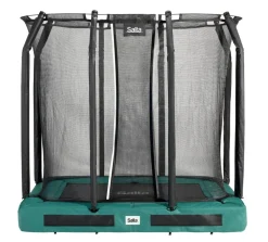 SALTA Premium Ground Trampolin ca. 214x153 cm - Rechteckig Grün - versch. Ausführungen