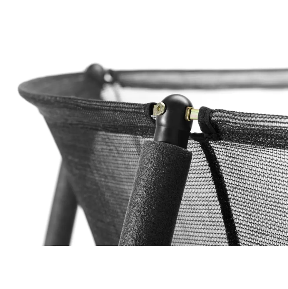 Salta Trampoline - Comfort Edition Ground- rechteckig - 214 x 153cm - Schutzrand Schwarz