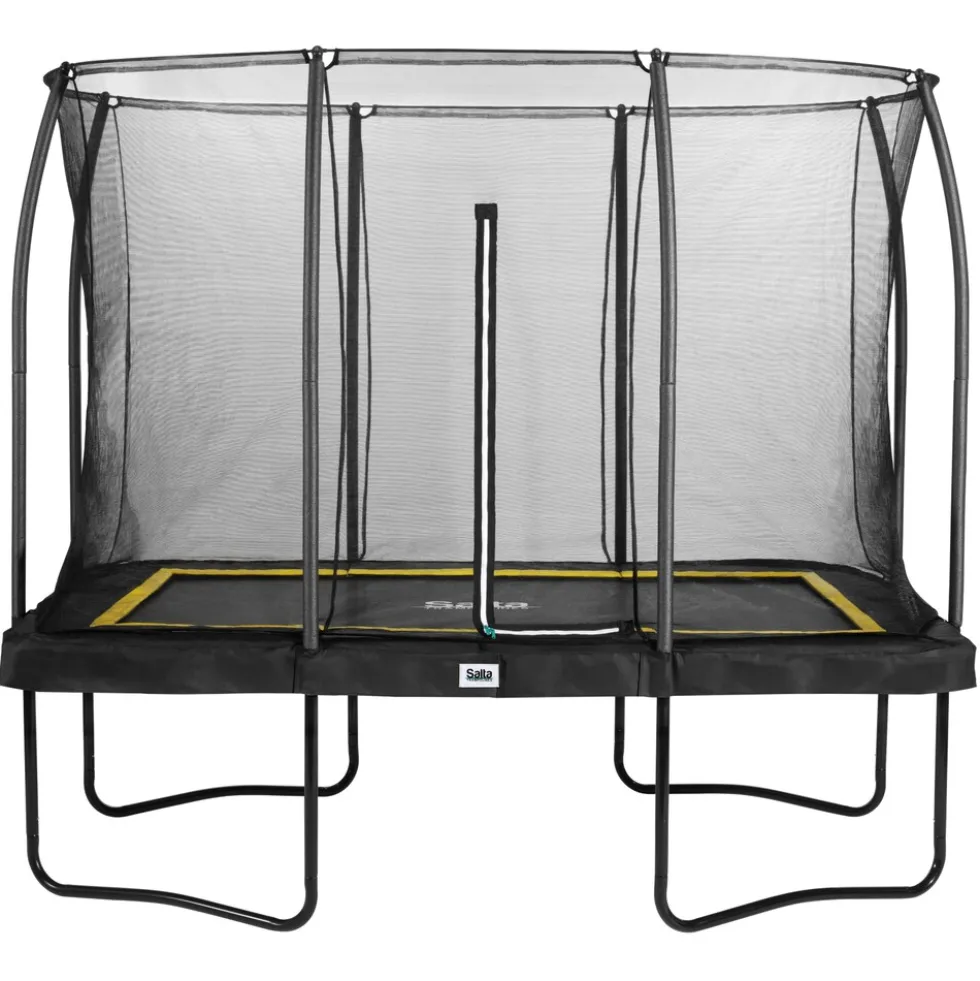 Salta Trampoline - Comfort Edition - rechteckig - 214 x 305cm - 7x10ft - Schutzrand Schwarz