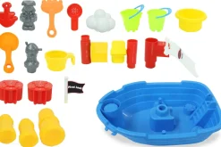 Sand- und Wasserspieltisch Pirat Jack 21 Teile