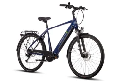 SAXONETTE Deluxe Sport Man 9 Gang Trekking E-Bike Scheibenbremsen
