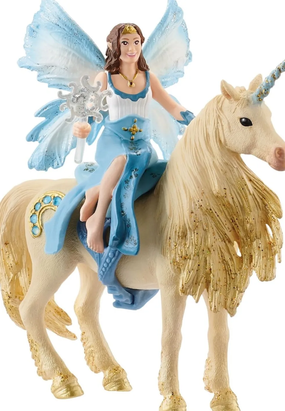 Schleich Eyelas Ausritt auf Goldeinhorn