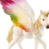 Schleich Geflügeltes Regenbogeneinhorn Fohlen