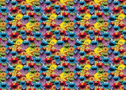 Schmidt Sesamstraße Puzzle 1000 Teile Wer wie was Nostalgie Puzzle Erwachsene