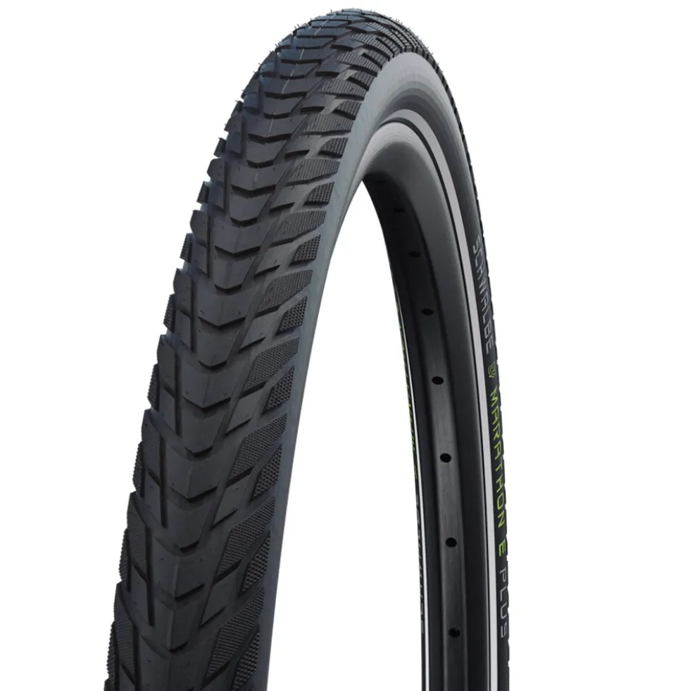 Schwalbe Marathon E-Plus Reifen 28 x 2,0 Zoll 700c Zoll Mantel Fahrraddecke Drahtreifen Fahrradreifen Trekking Fahrradmantel 50 km/h