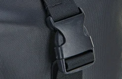 Seitenpacktasche, 100 % wasserdicht, reflektierende Elemente, robustes und langlebiges Material, Volumen: 20 Liter, Farbe: schwarz