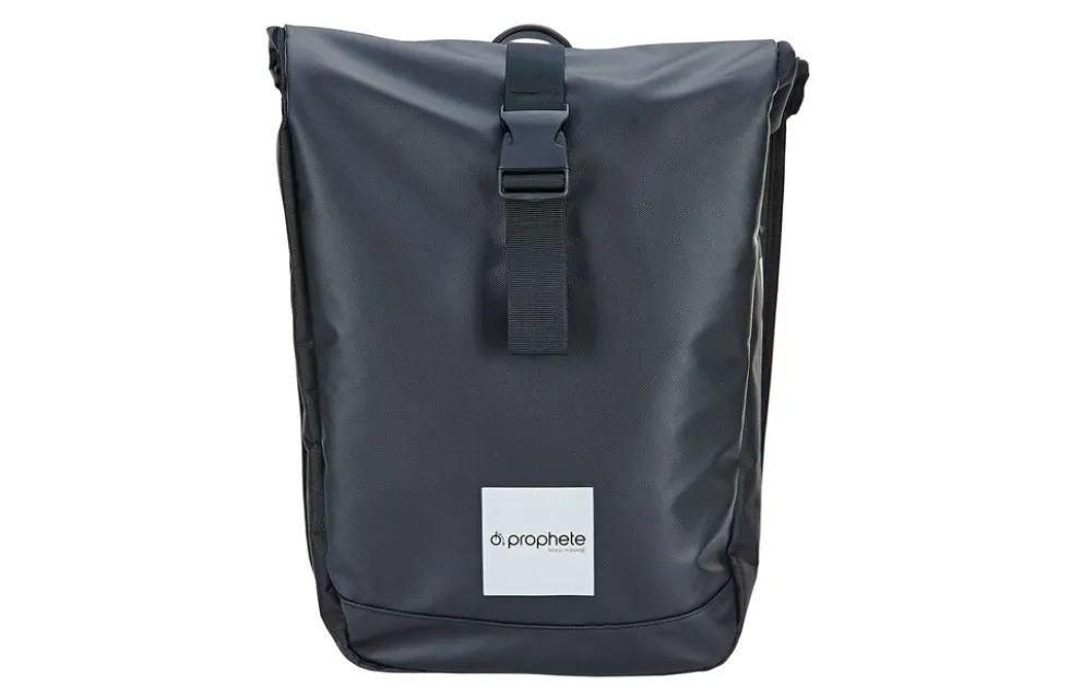 Seitenpacktasche, 100 % wasserdicht, reflektierende Elemente, robustes und langlebiges Material, Volumen: 20 Liter, Farbe: schwarz
