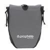 Seitenpacktasche, 100 % wasserdicht, reflektierende Elemente, mit Tragegriff, Volumen: 20 Liter, Farbe: grau