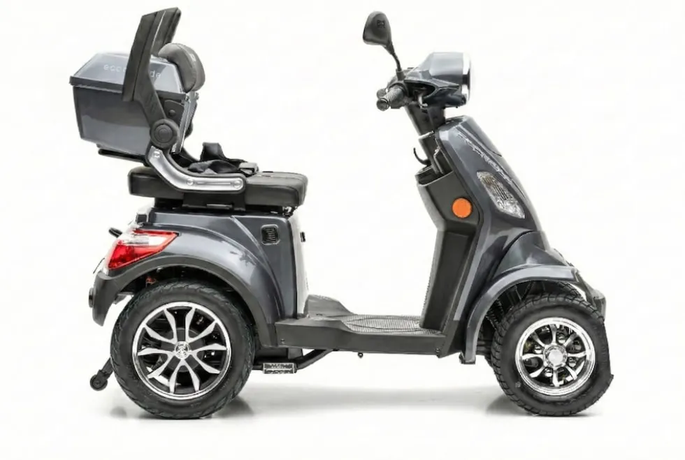 Seniorenmobil P4000, Lithium-Akku, 25 km/h, 1000 Watt, Grau