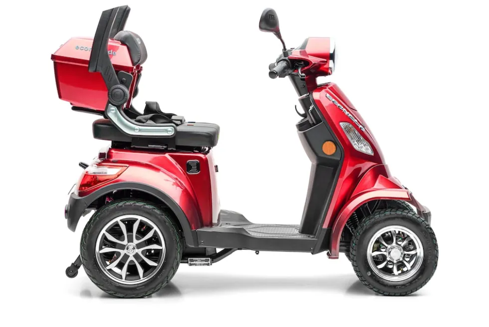 Seniorenmobil P4000, Lithium-Akku, 25 km/h, 1000 Watt, Rot