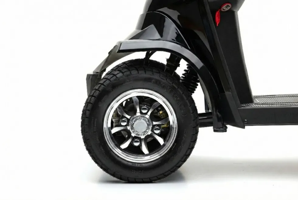 Seniorenmobil P4000, Lithium-Akku, 25 km/h, 1000 Watt, Schwarz