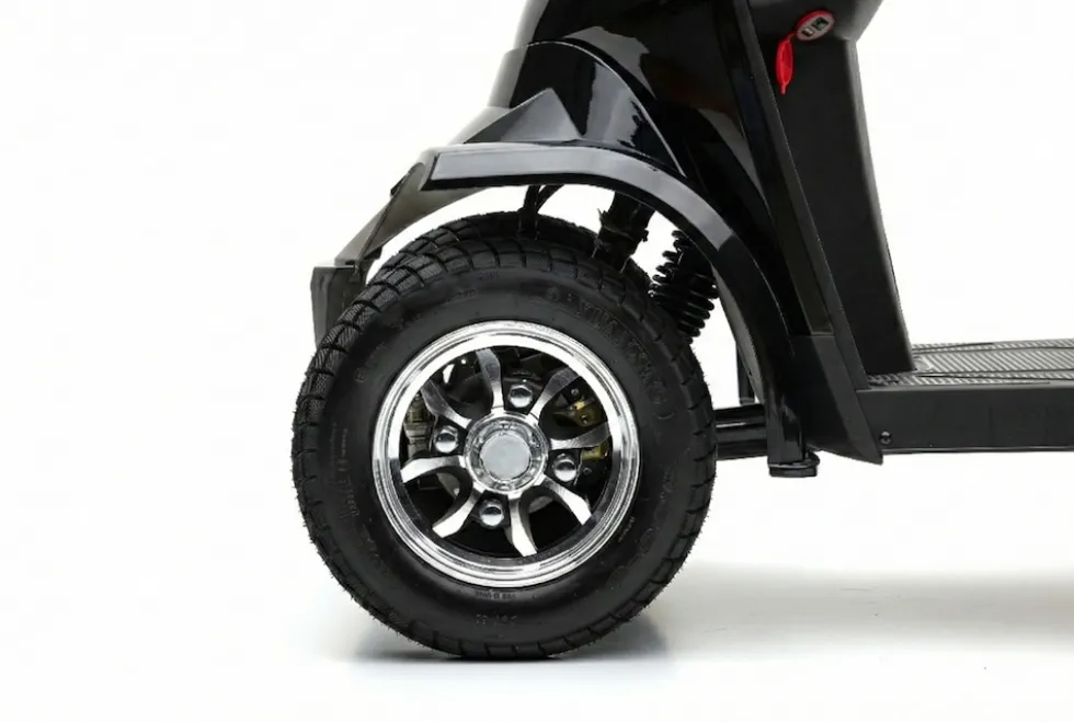 Seniorenmobil P4000, Lithium-Akku, 25 km/h, 1000 Watt, Schwarz