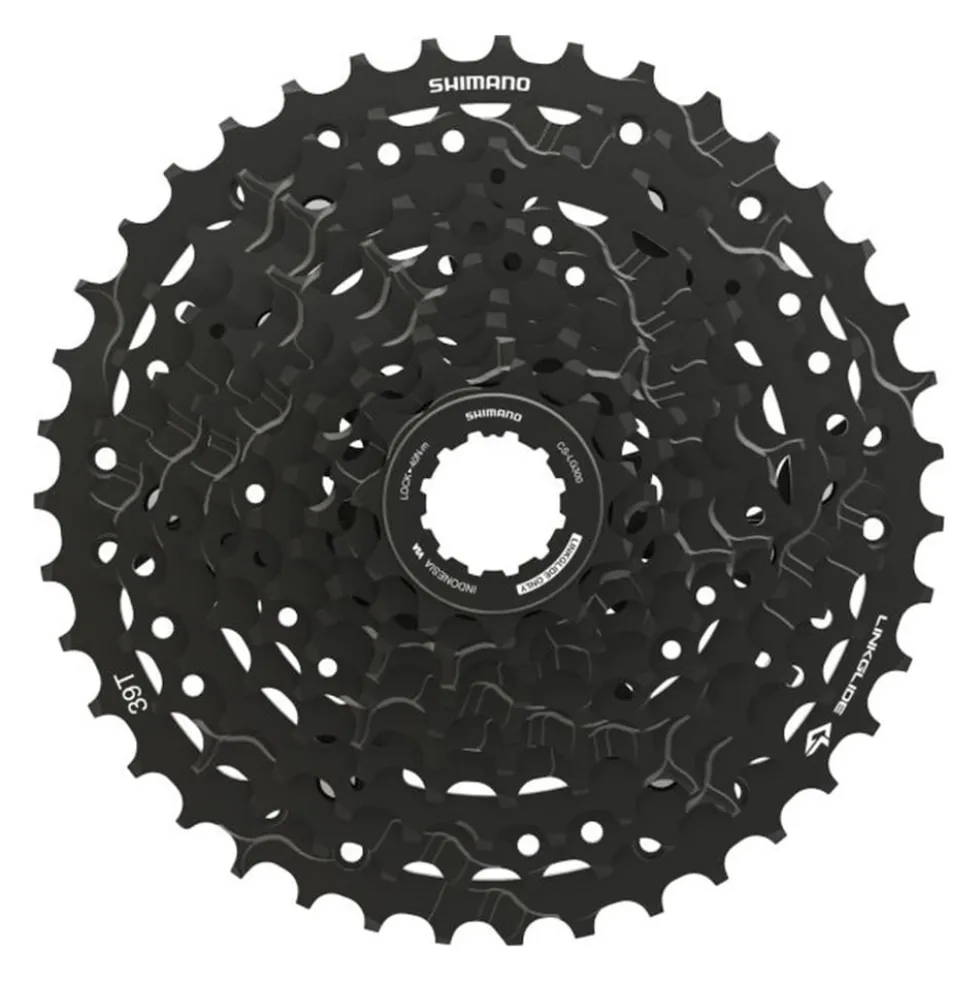 Shimano Cues CS-LG300-10 Fahrradkassette Zahnkranz MTB Kassette Freilauf 10 fach Steckkassette HyperGlide