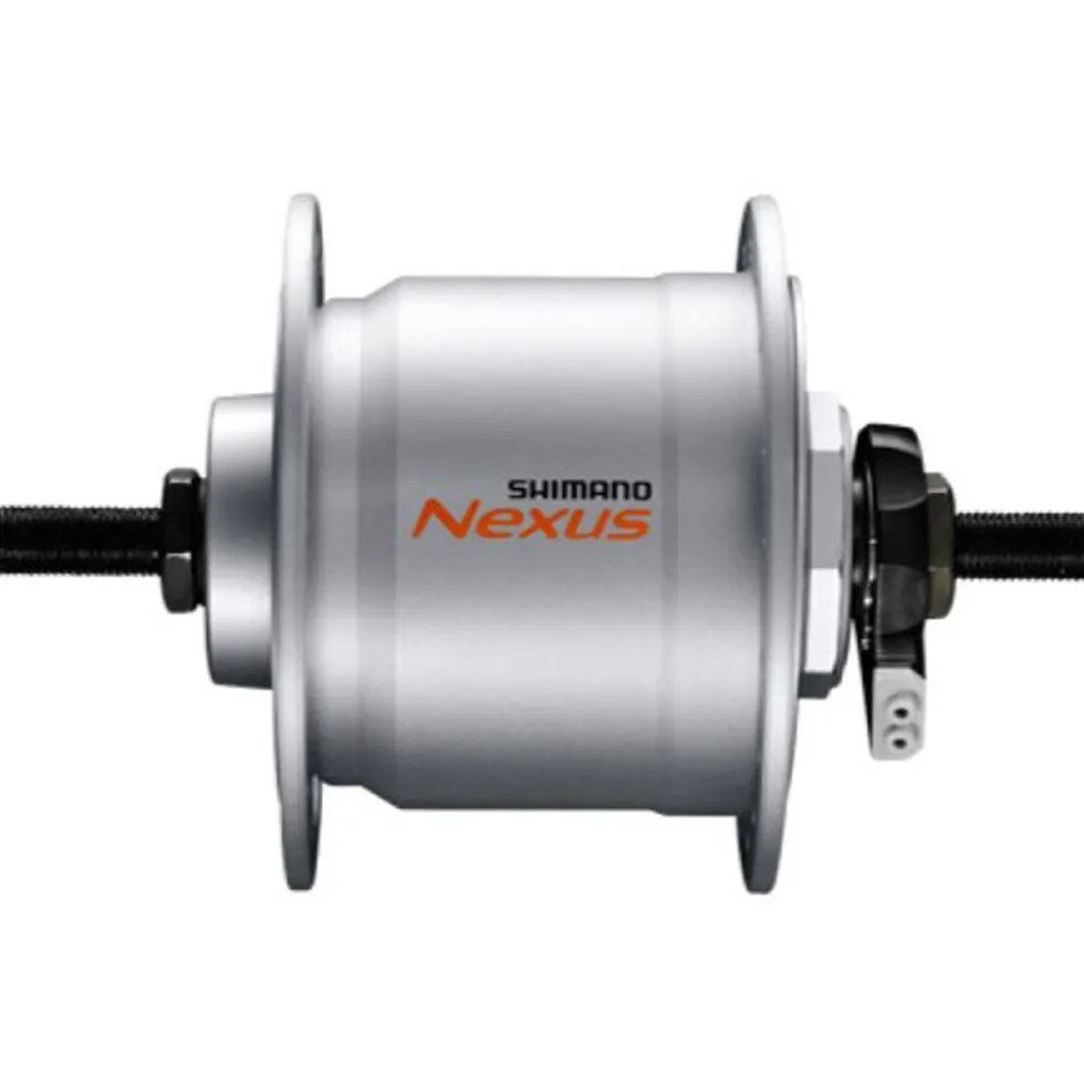Shimano Nexus DH-C3000-3N-NT Nabendynamo 6 V 3 Watt Dynamo Nabe Beleuchtung Fahrradlicht Felgenbremse V-Brake