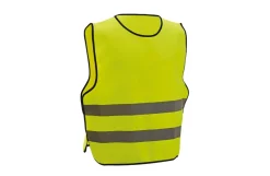 Sicherheitsweste für Erwachsene, mit 3M Reflex-Material, elastischer Gummibund und verstellbare Klettverschlüsse, Farbe: neongelb