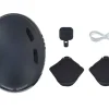 Smart Helm INMOLD, Full-HD Kamera, Bluetooth 4.0, Blinker, LED, Farbe: schwarz 55-58cm