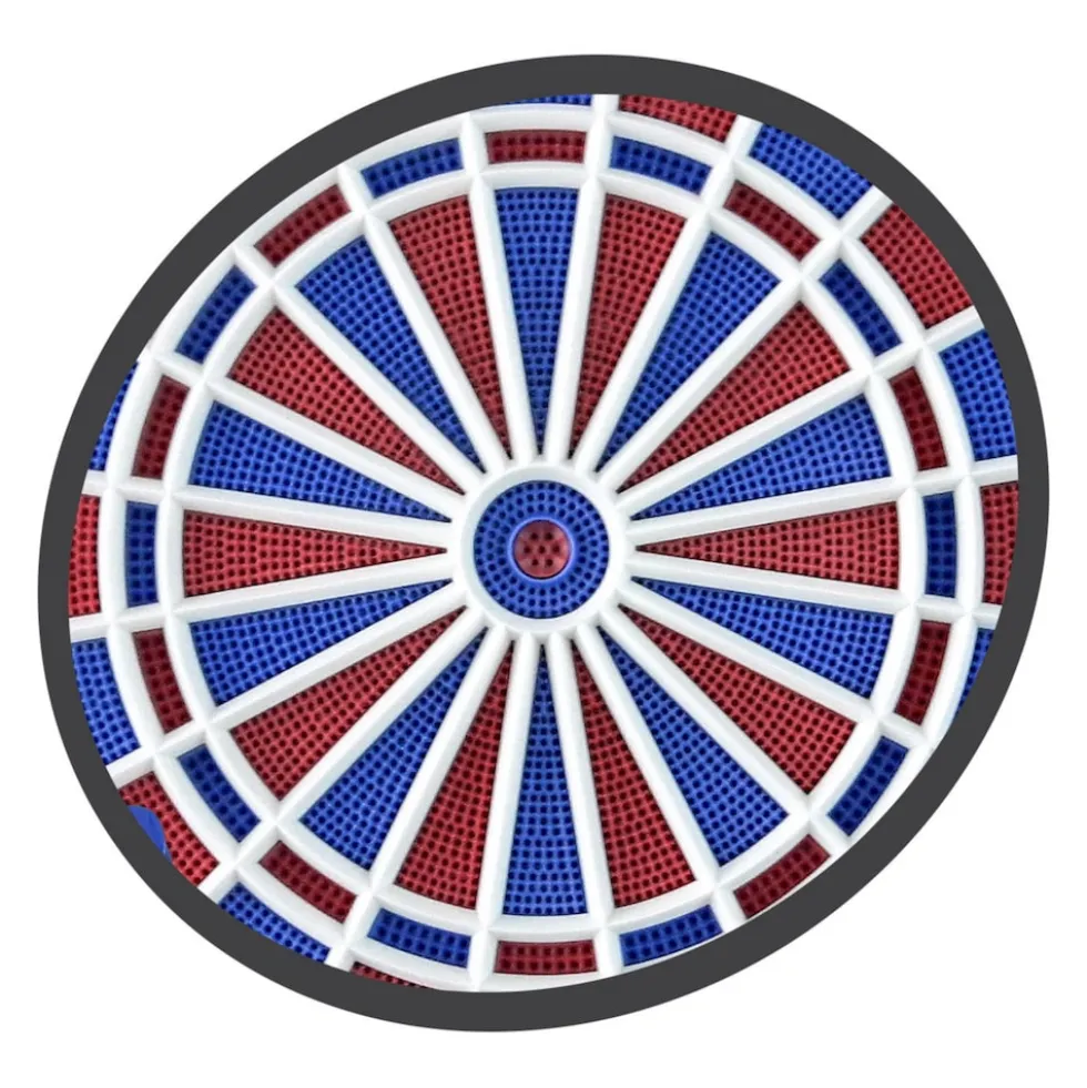 SMARTNESS ELEKTRONIK DARTBOARD ARCADIA 4.0, 2-LOCH ABSTAND