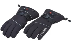 Smart Winterhandschuhe mit Heizfunktion, Größe L/XL, Fingertouchscreen, 2600 mAh, Farbe: schwarz