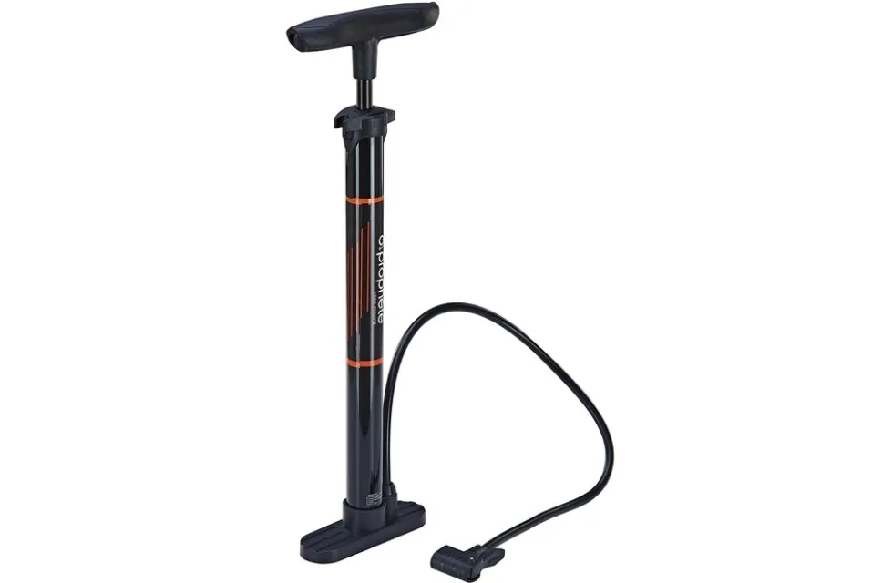 Standpumpe, für alle Ventilarten, 8 bar, ergonomisch geformter Griff, Stahl