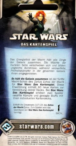 Star Wars Kartenspiel LCG | Es hält die Galaxis zusammen/Echos der Macht Zyk. 5