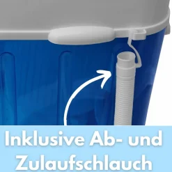Steinborg Mini-Waschmaschine Camping 3kg Schleuderfunktion 150 W
