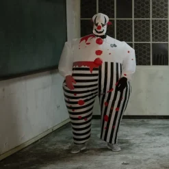tectake® Aufblasbares Kostüm Horror-Clown