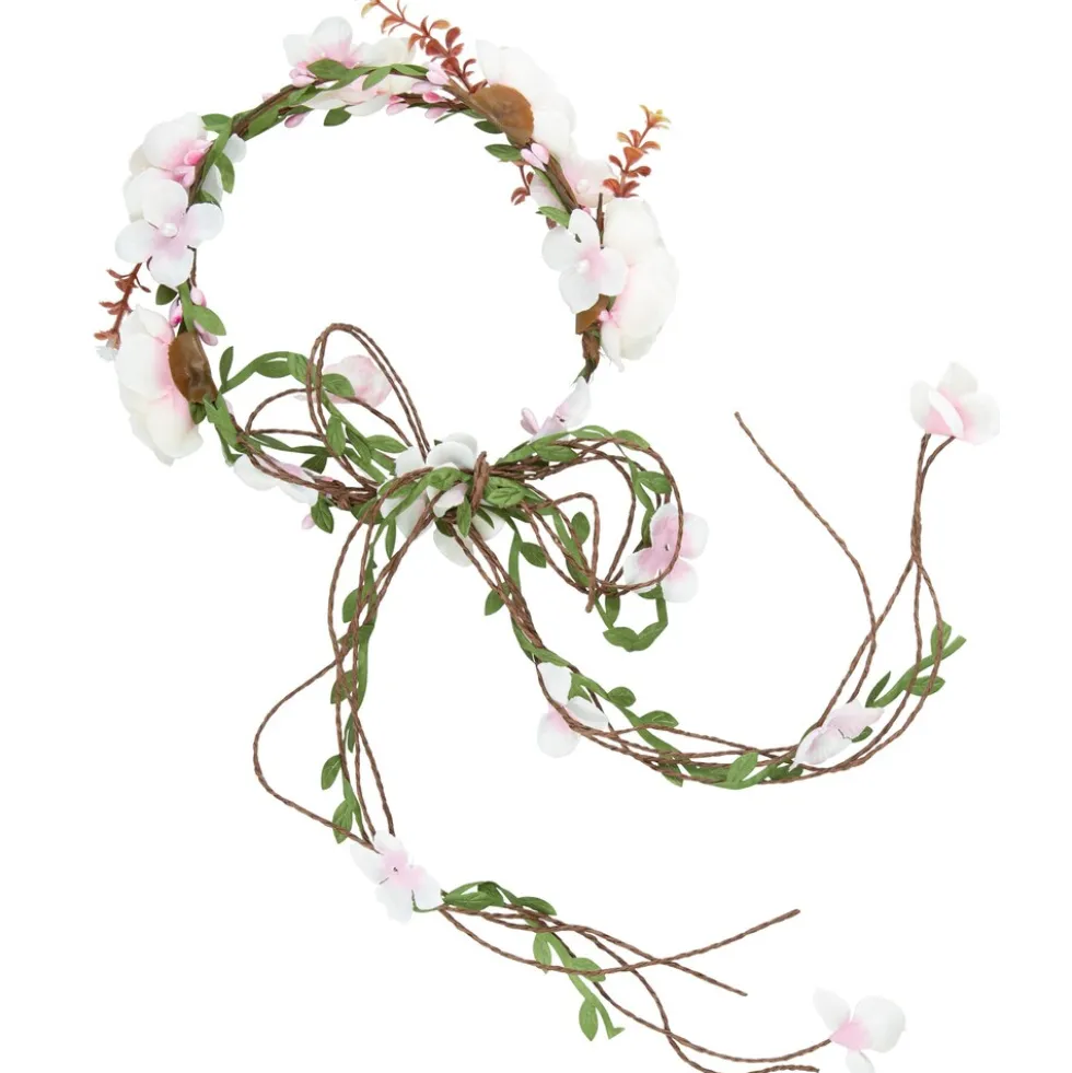 tectake® Blumenkranz Wiesenglück