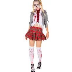 tectake® Frauenkostüm sexy Zombie