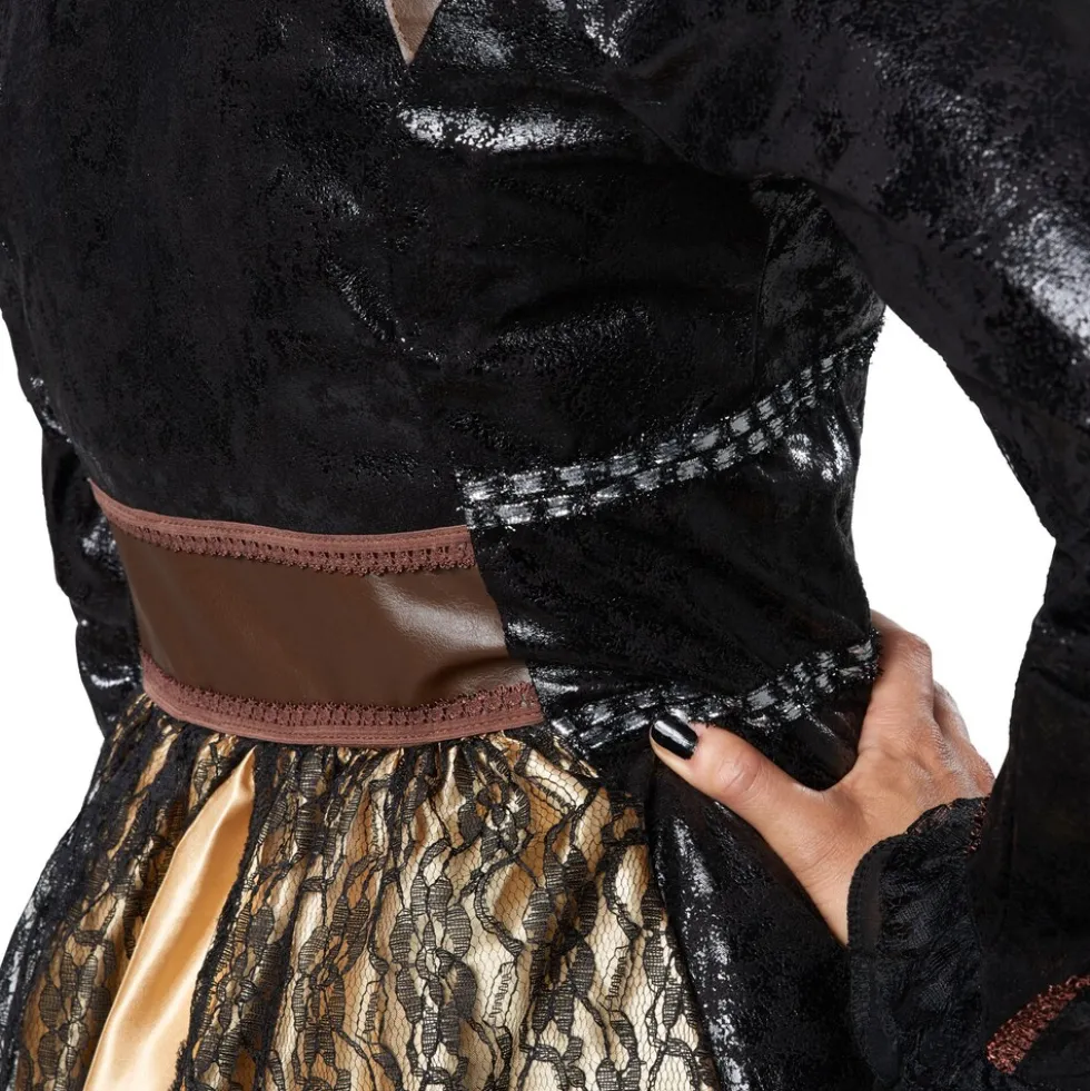 tectake® Frauenkostüm Steampunk Rebellin