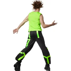 tectake® Herrenkostüm Cooler Raver