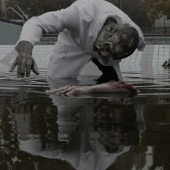 tectake® Herrenkostüm Gruseliger Zombie Doktor