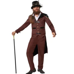 tectake® Herrenkostüm Steampunk Graf