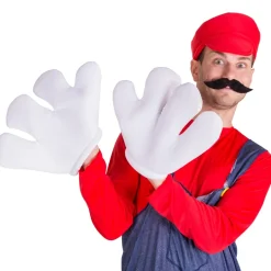 tectake® Herrenkostüm super Klempner Mario