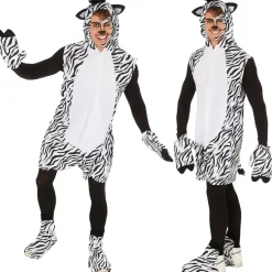 tectake® Kostüm Zebra