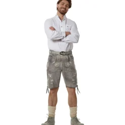 tectake® Lederhose Marlon