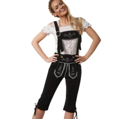 tectake® Lederhose Tegernsee