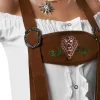 tectake® Lederhose Walchensee