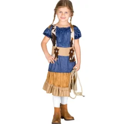 tectake® Mädchenkostüm Cowgirl Wynonna