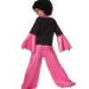 tectake® Mädchenkostüm Groovy Disco Girl