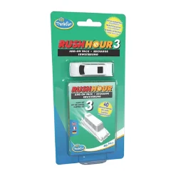 ThinkFun 76452 - Spiele-Erweiterung - Rush Hour 3 Add-on pack Erweiterung 40 neue Aufgaben