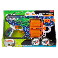Toi-Toys 32089A Foam Strike Fast L Spielzeugpistole Schaumstoffpfeile ab 8 Jahre Action Kinder
