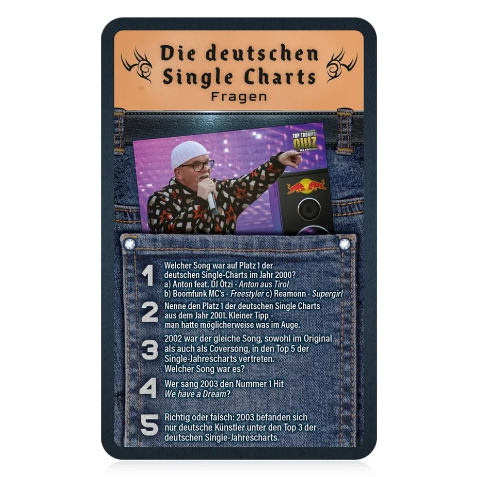 Top Trumps Quiz - 2000er Quizspiel Wissensspiel