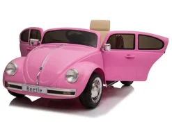 TPFLiving Elektro-Kinderauto Volkswagen Beetle Pink