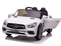 TPFLiving Elektro-Kinderauto Mercedes SL 65 AMG weiß