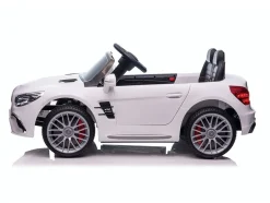 TPFLiving Elektro-Kinderauto Mercedes SL 65 AMG weiß