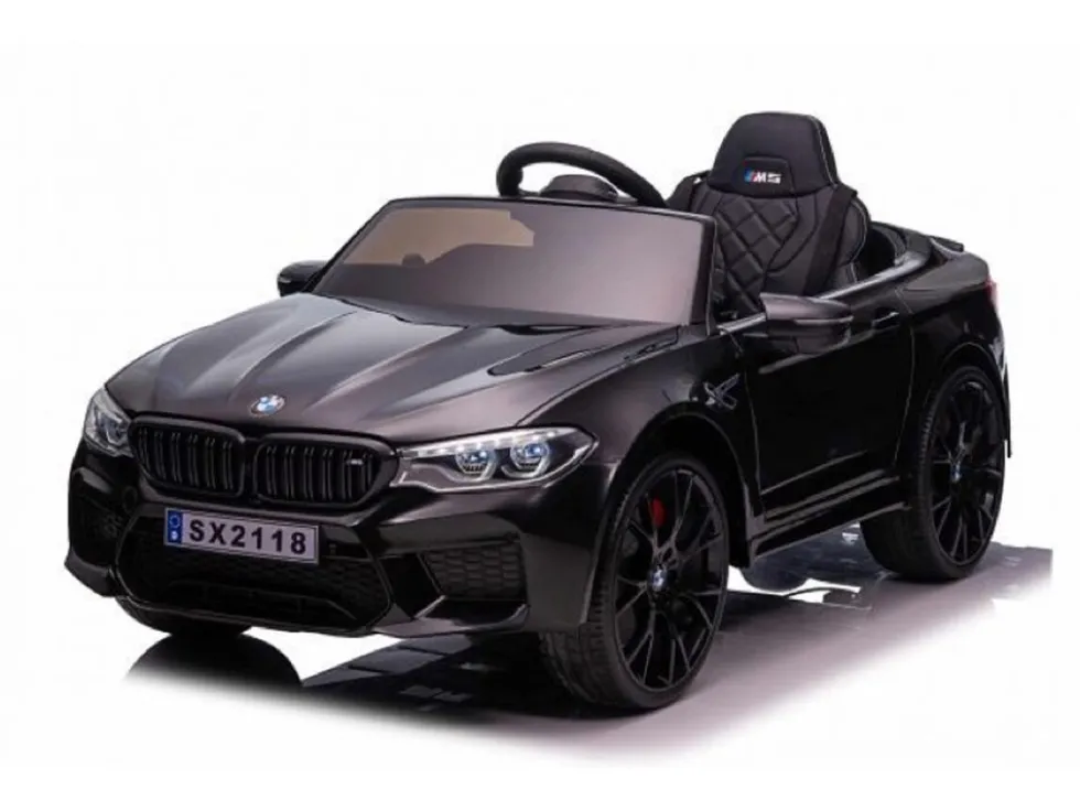 TPFLiving Elektro-Kinderauto BMW M5 silber