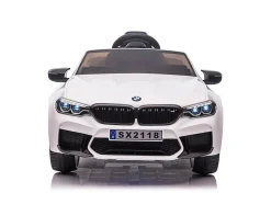 TPFLiving Elektro-Kinderauto BMW M5 silber