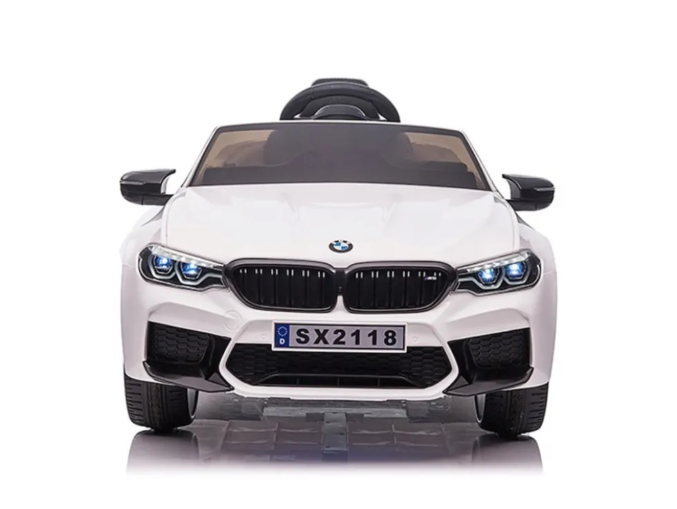 TPFLiving Elektro-Kinderauto BMW M5 silber